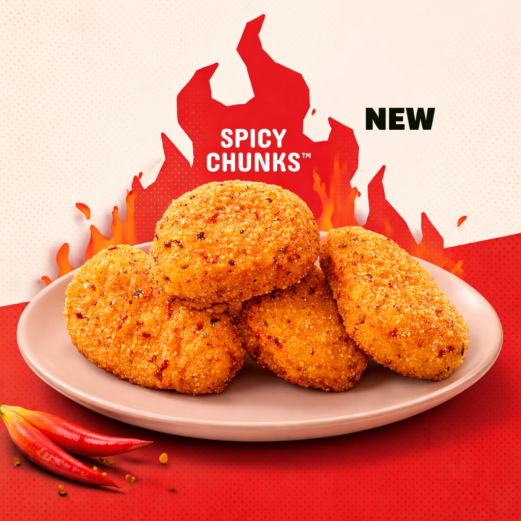 NEW! Spicy Chicken Chunks 4/8/12pcs