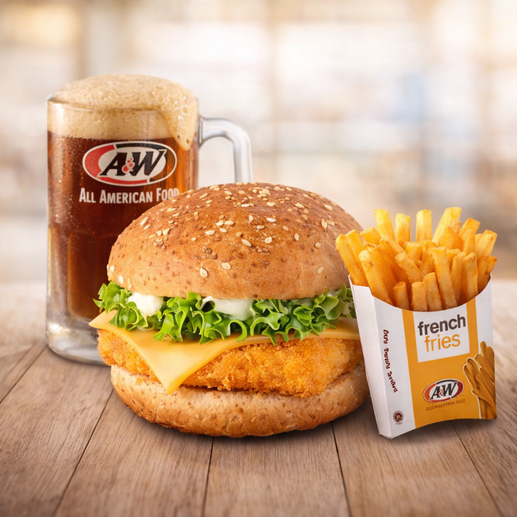Paket Kentang C - Fish Sandwich