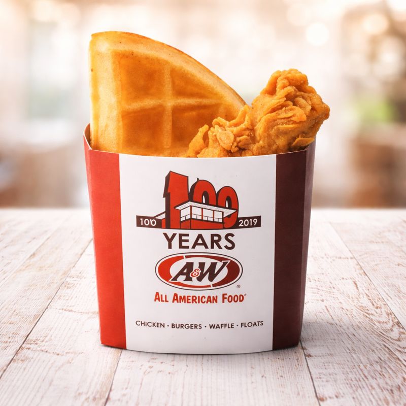 Waffle & Chicken Strip